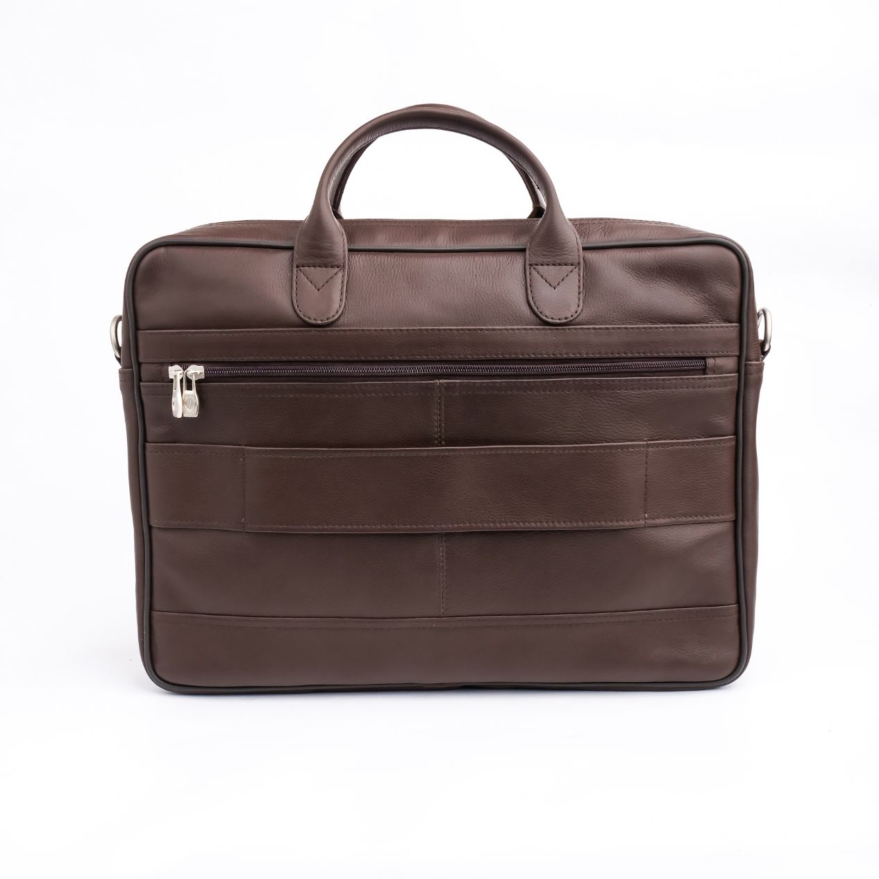 The Ultimate Dark Brown Leather Briefcase Bag