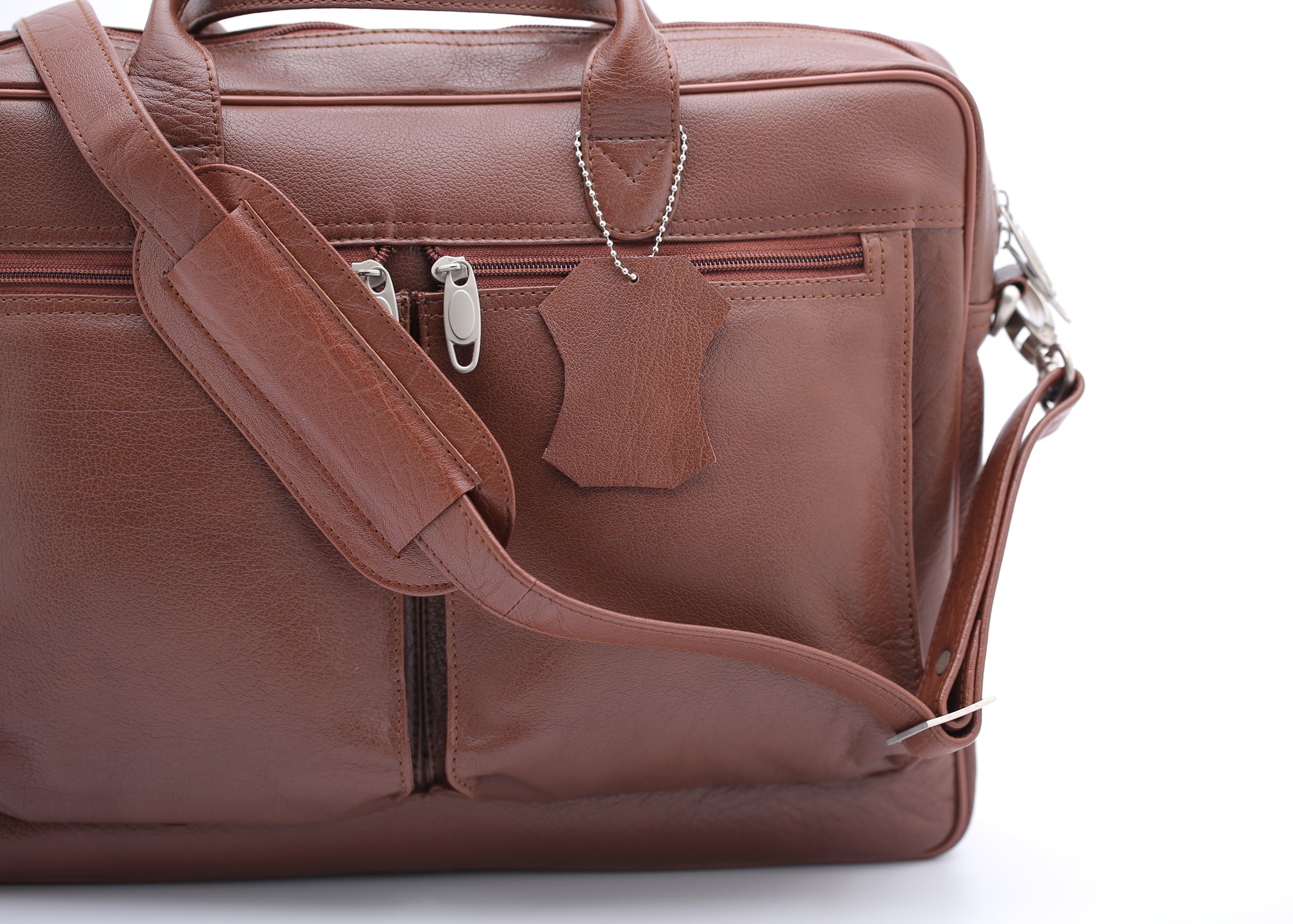 The Ultimate Tan Leather Briefcase Bag