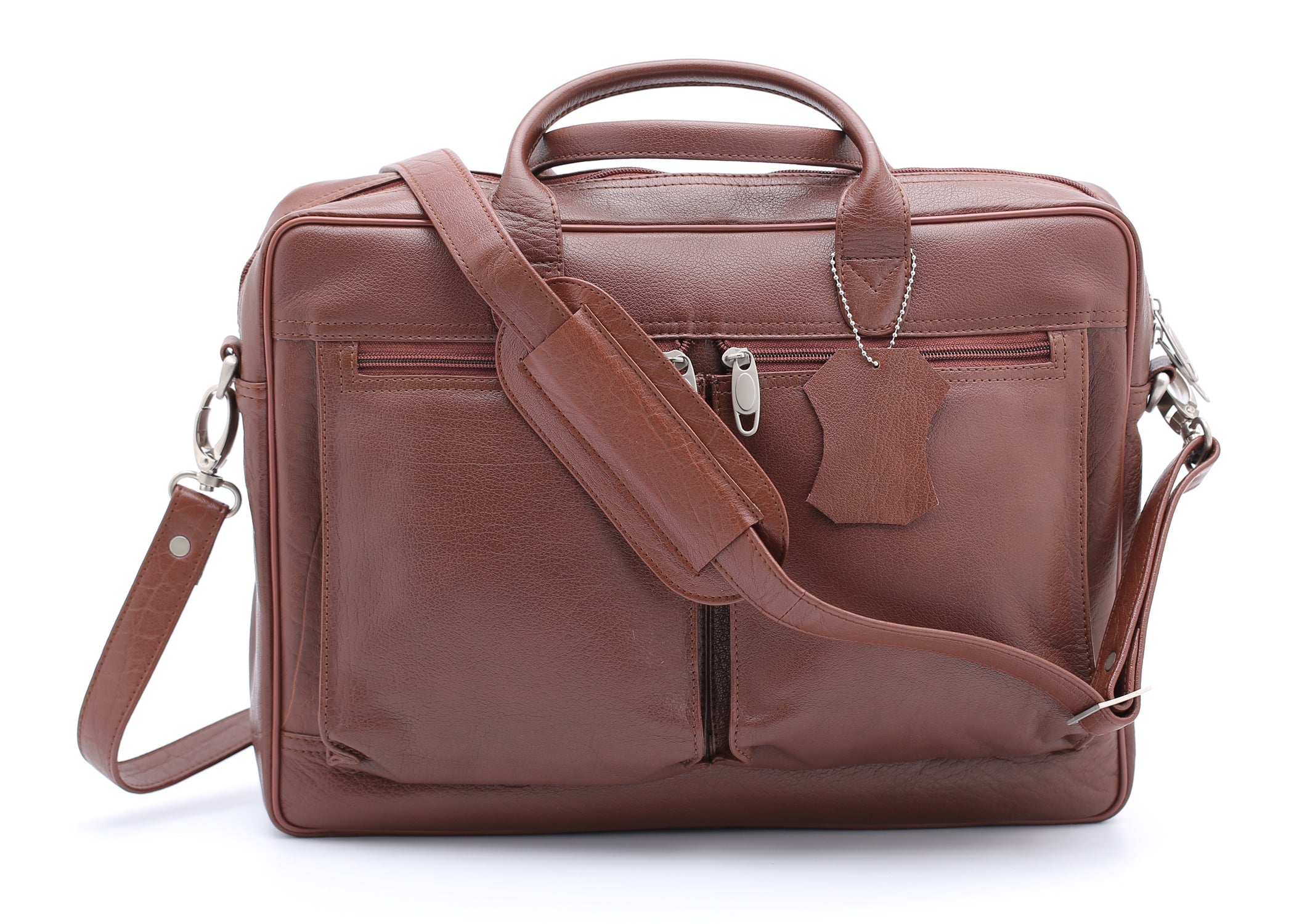 The Ultimate Tan Leather Briefcase Bag