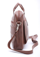 The Ultimate Tan Leather Briefcase Bag