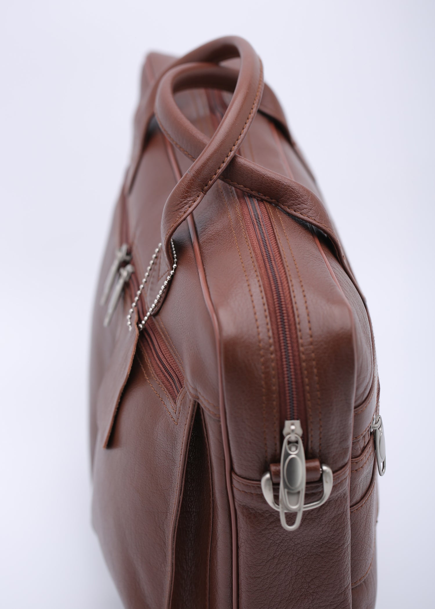 The Ultimate Tan Leather Briefcase Bag