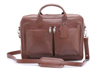 The Ultimate Tan Leather Briefcase Bag