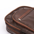Trio Brown Leather Backpack