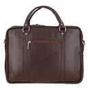 The Maverick Soft Grain Natural Milled Leather Laptop Bag