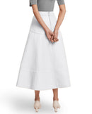 Real Lambskin Leather Skirts for Women